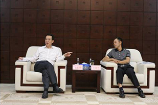 海淀区委常委、政法委书记王际祥调研完美体育党建工作